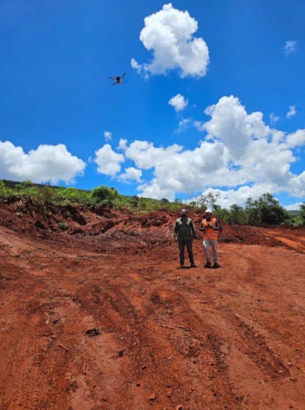 Equipe Geoma em vistoria técnica de campo, Vale do Aço - MG
